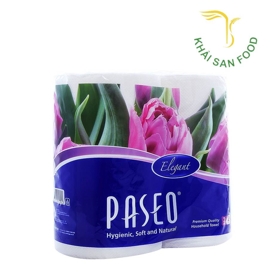 Khăn Giấy Bếp Đa Năng Paseo 2 Cuộn 2 Lớp