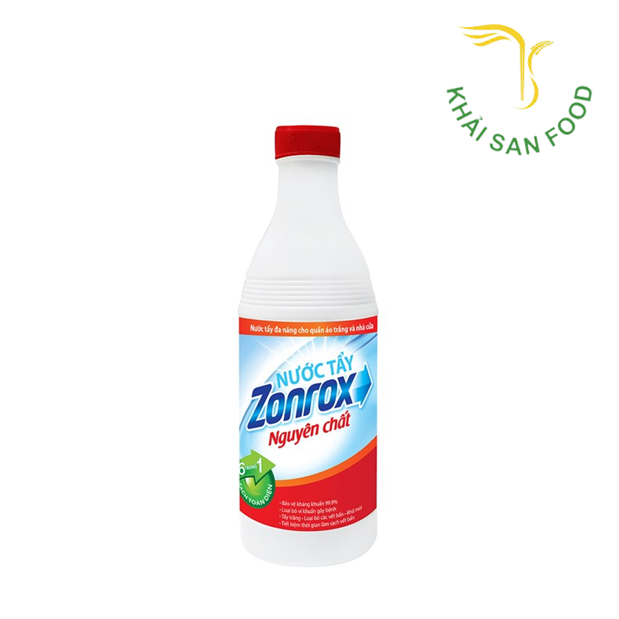 Zonrox Nước Tẩy Đồ - Nguyên Chất 1000ML