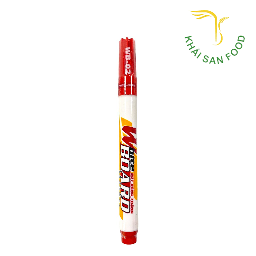 Bút Lông Bảng WB-02 Đỏ Hộp 20