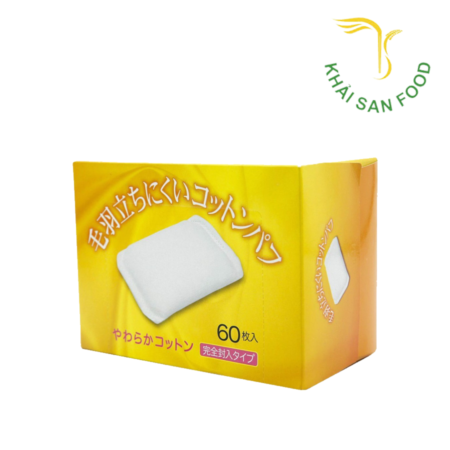 Hộp 60 Miếng Bông Tẩy Trang