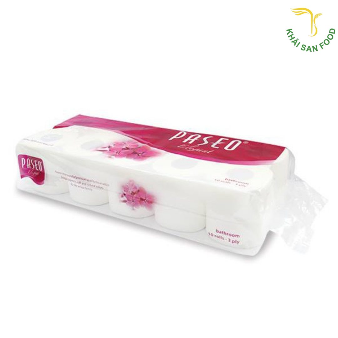 Paseo Giấy Vệ Sinh 10 Cuộn 3 Lớp
