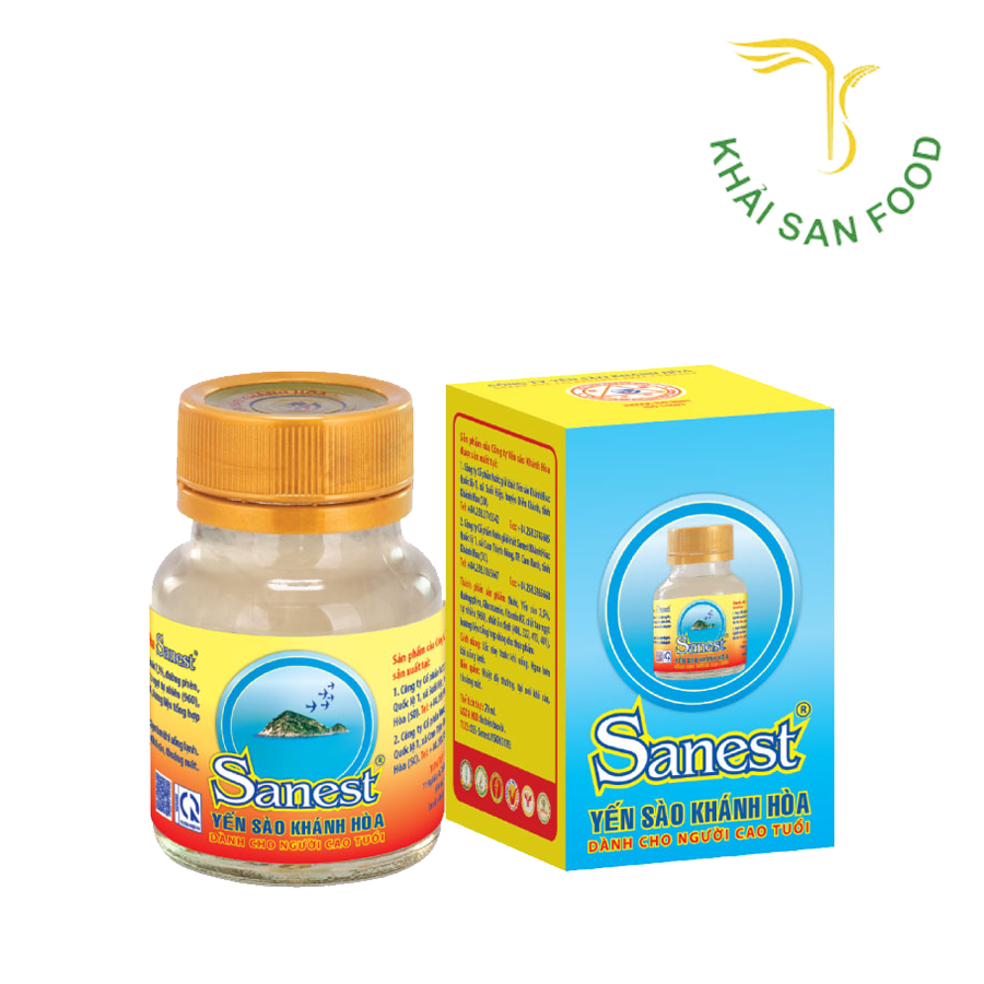Nước Yến Sào Sanest Dành Cho Người Cao Tuổi 70Ml Có Đường ( Hủ Rời)