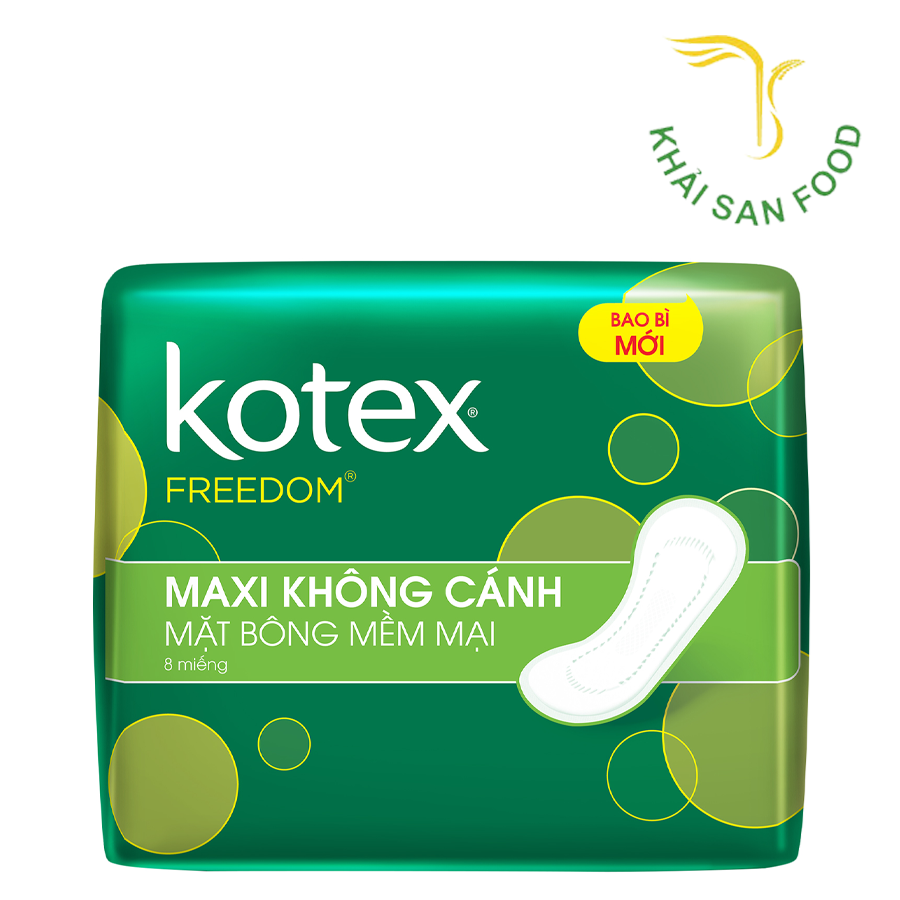 Kotex Freedom Không Cánh - Mặt Bông Mềm Mại 8M