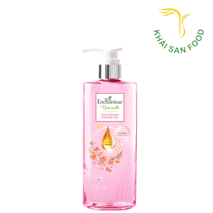 Enchanteur Sữa Tắm Naturelle Rose 510g