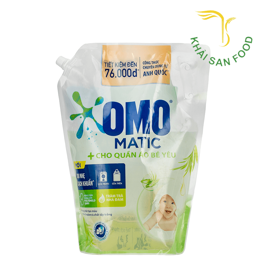Omo NG Cho Quần Áo Bé Yêu 3.6Kg