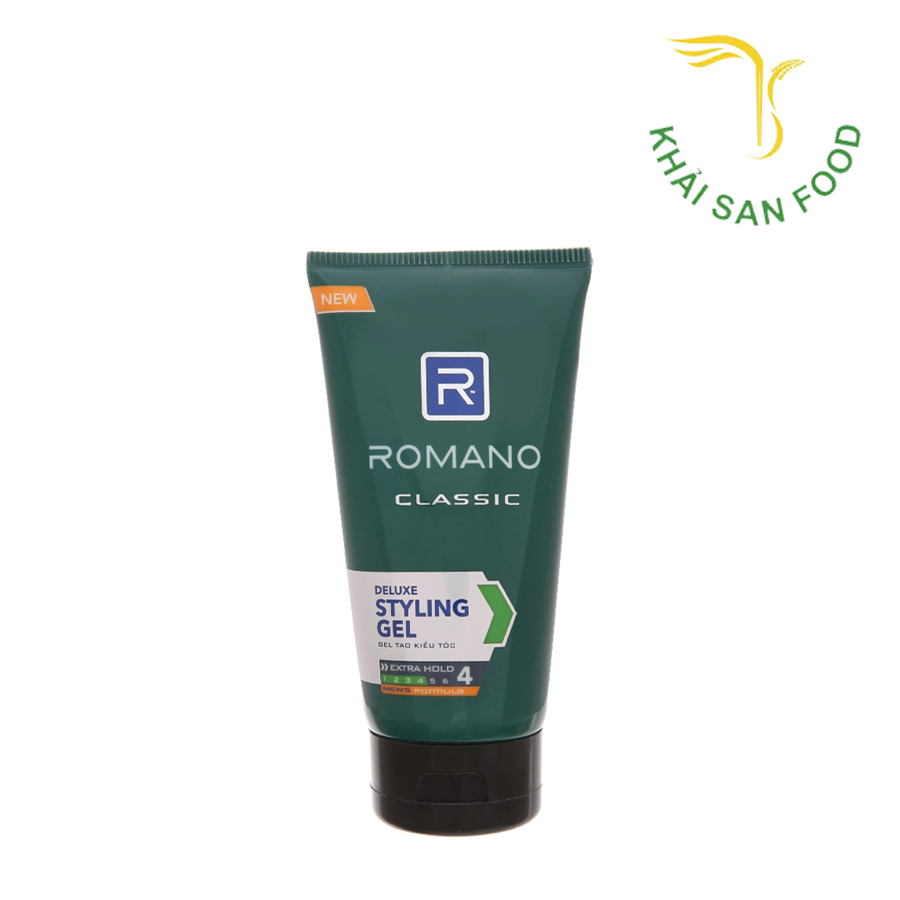Romano Gel Tạo Kiểu Tóc Cứng Vừa 150G