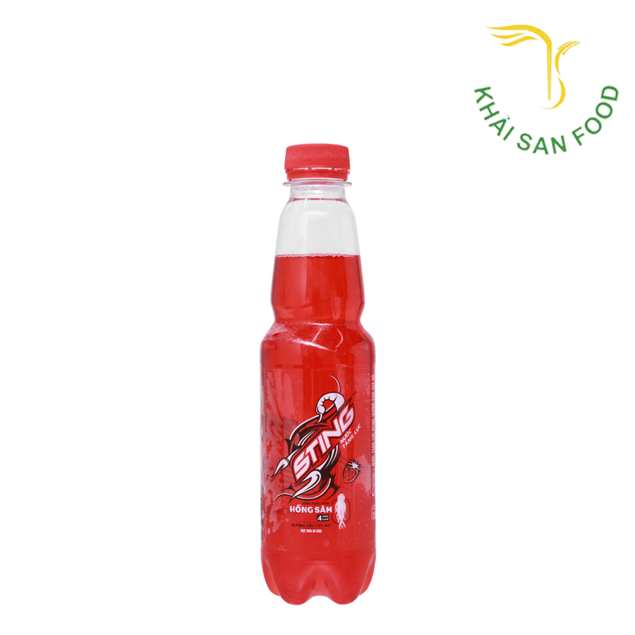 Sting Dâu Tây Đỏ Chai Nhựa 330ml