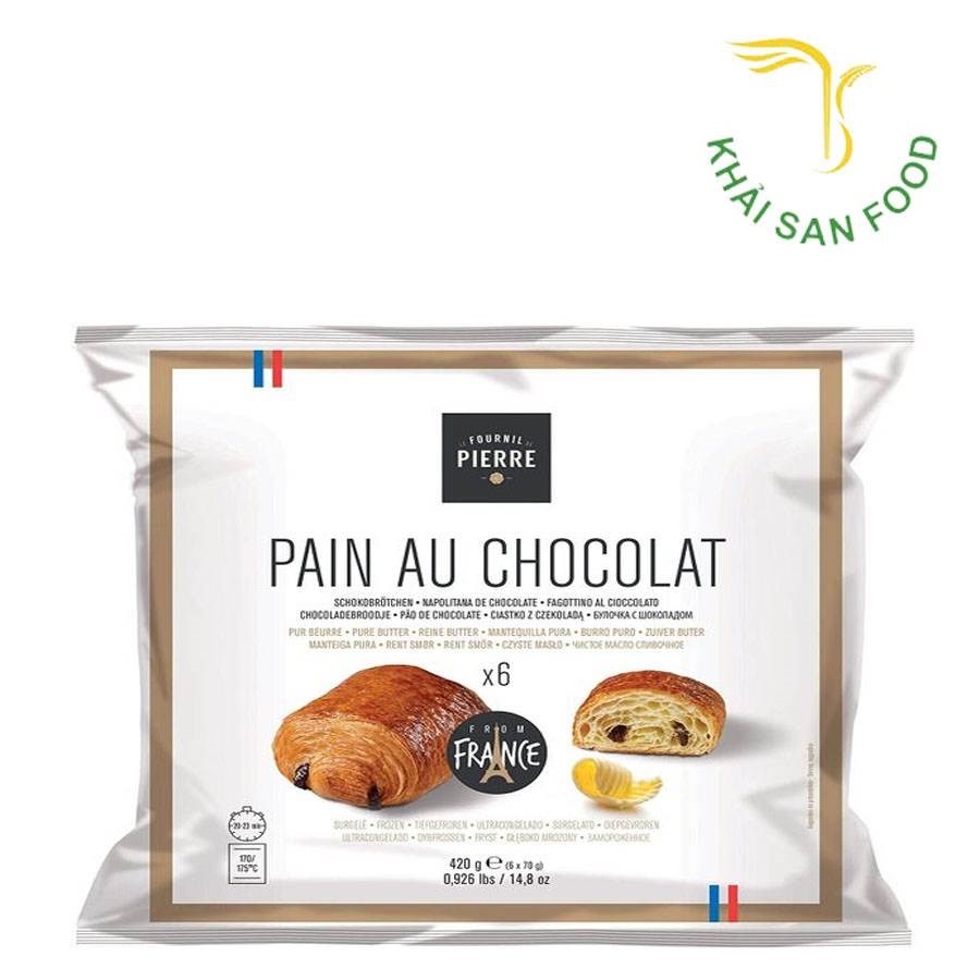 Bánh Bột Nhào Nhân Socola 6 Pains Au Chocolate 70G