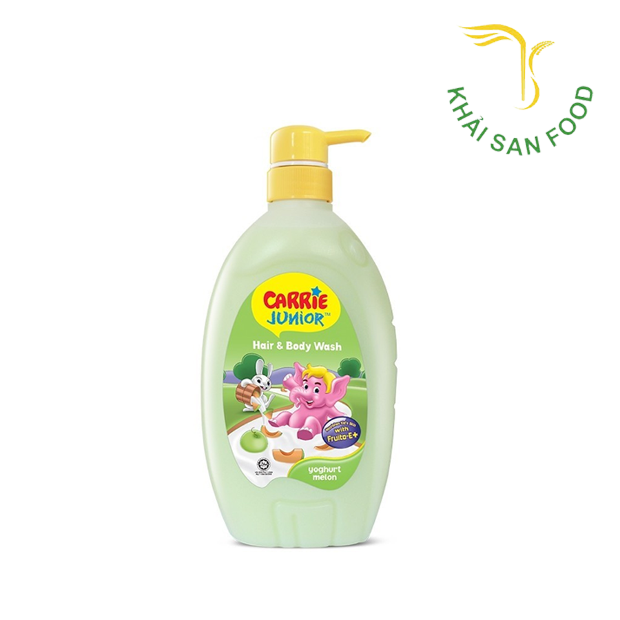 Carrie Junior Tắm Gội Yoghurt Melon 700g