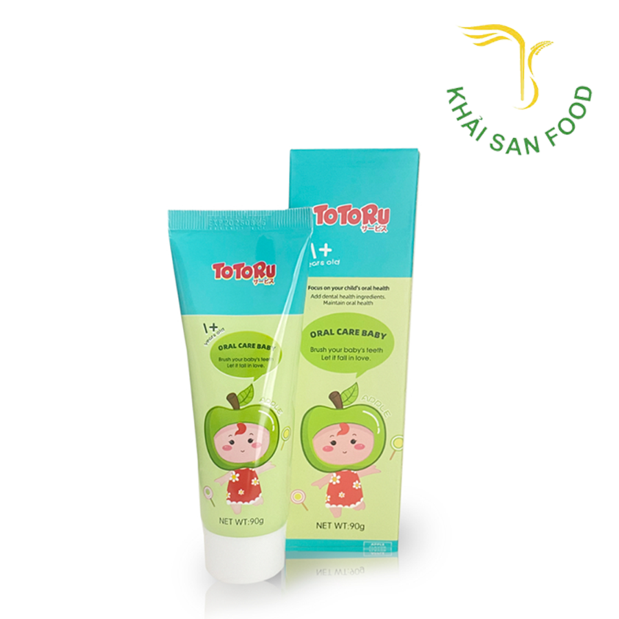 Kem Đánh Răng Trẻ Em 90g Totoru-Vị Táo