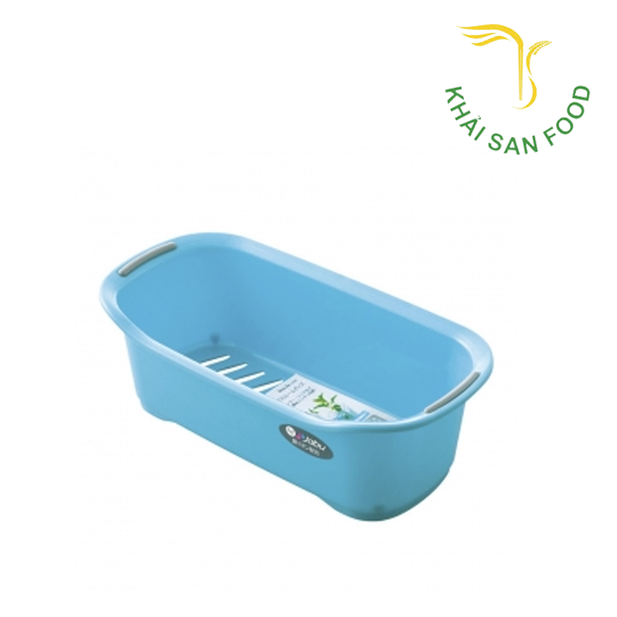 Khay Đựng Đồ Dùng Nhà Tắm Jabu (Màu Xanh)