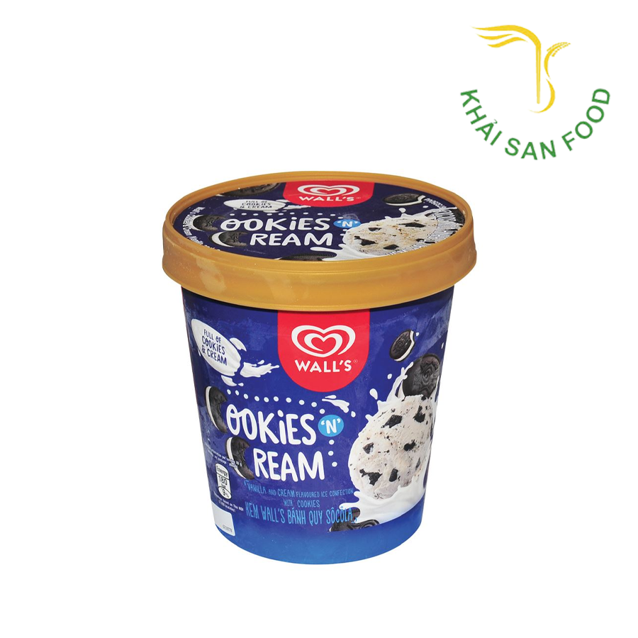 Wall's Kem Hộp Bánh Quy Socola 435g