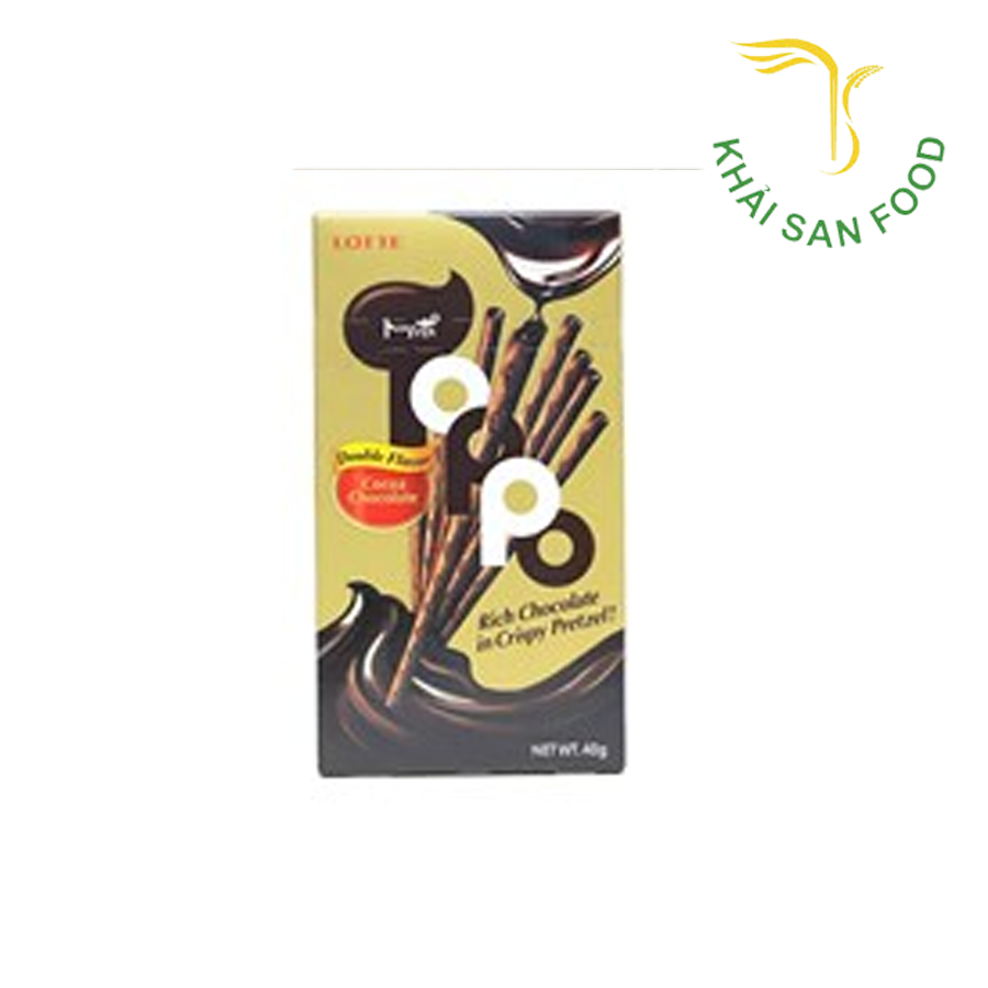 Bánh Que Toppo (Cocoa Chocolate)