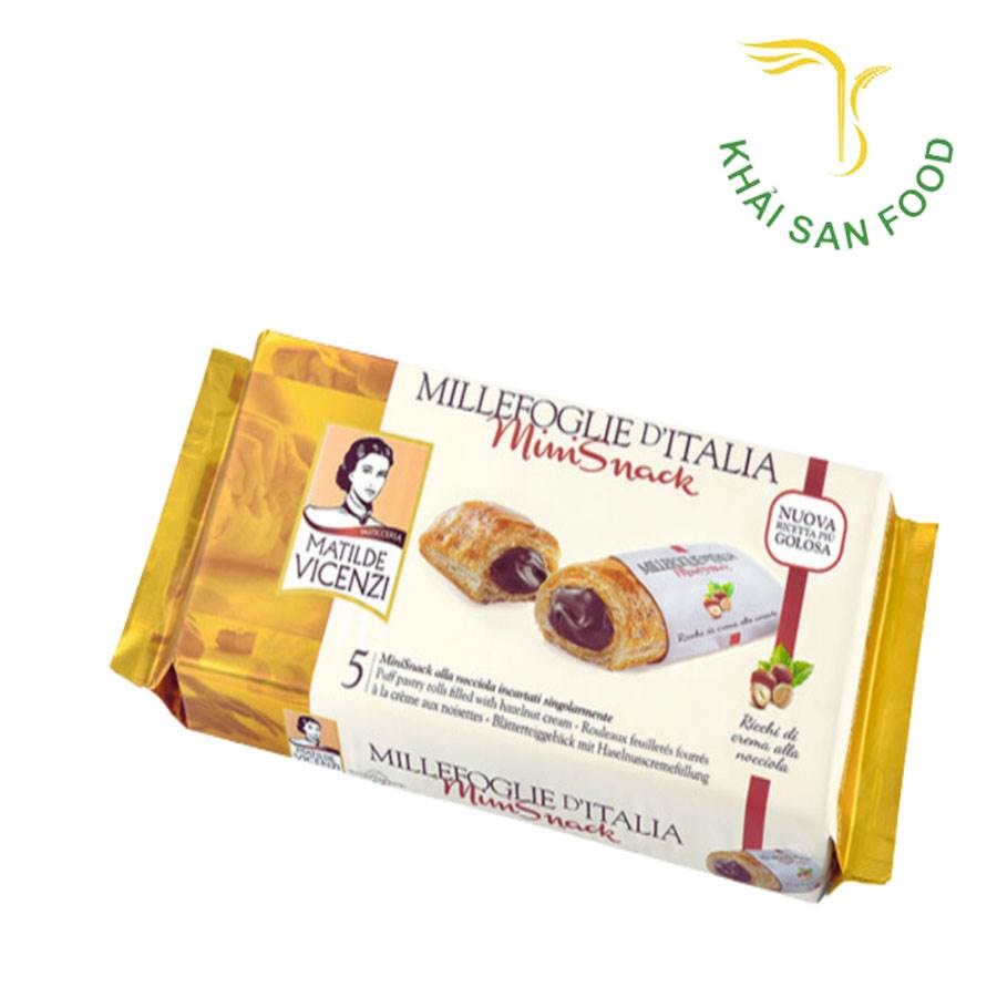 Bánh Ngàn Lớp Cuộn Kem Hạt Phỉ Matilde Vincenzi 125G