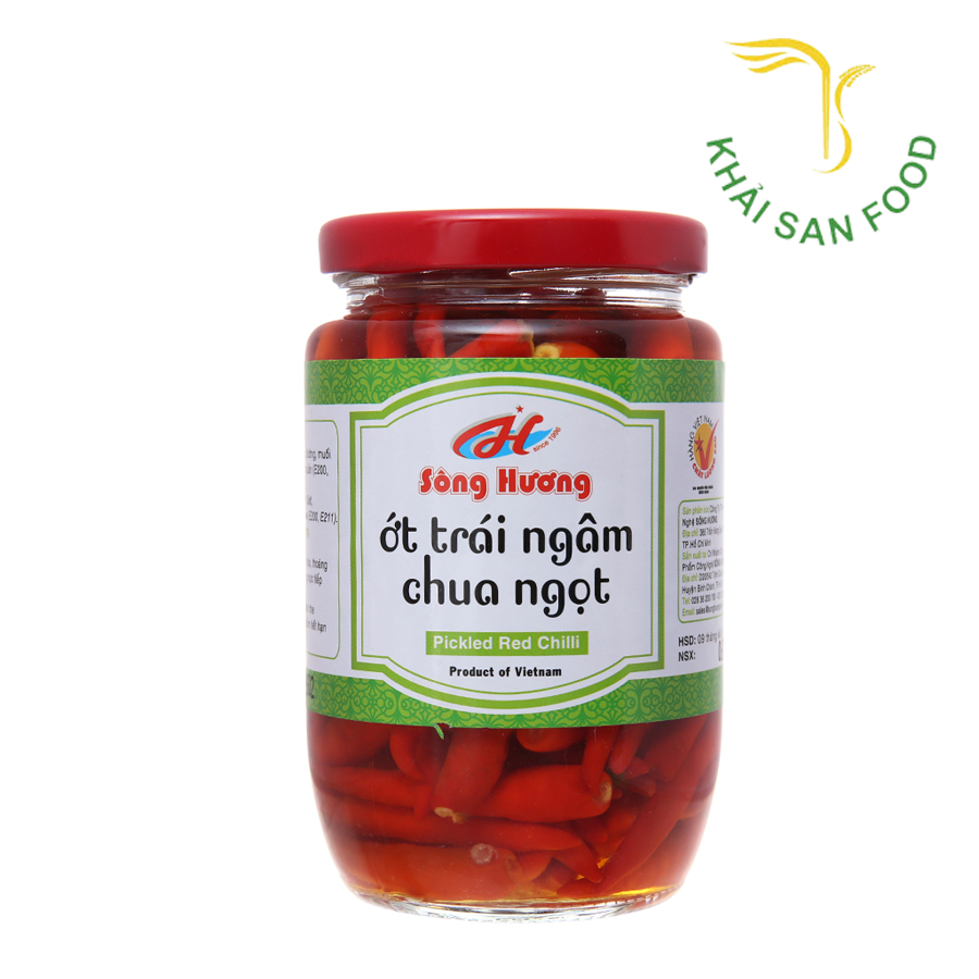 SH Ớt Trái Ngâm Chua Ngọt 350g