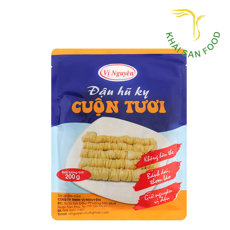 Đậu Hủ Ky Cuộn Tươi - 200G