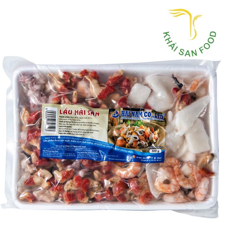 Hải Nam Seafood Mix Khay 500G