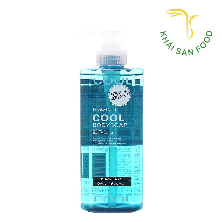 Sữa Tắm Bạc Hà Mát Lạnh Cho Nam Cool Pharmaact 550ml