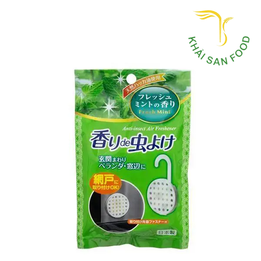 Miếng Treo Thơm Phòng Xua Côn Trùng Hương Bạc Hà Fudo