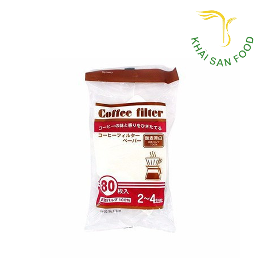 Set 80 Túi Giấy Lọc Cà Phê Size L