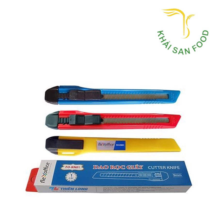 Dao Rọc Giấy 9mm FO-KN01 Hộp 24