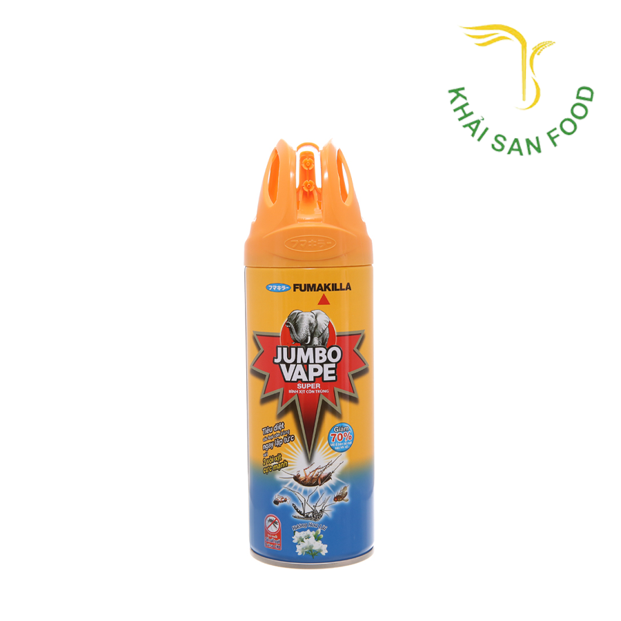 Jumbo Vape Xịt Côn Trùng 300ML (Hoa Lài)