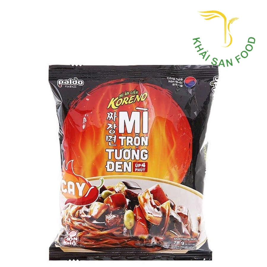 Mì Koreno Trộn Tương Đen Cay 78g