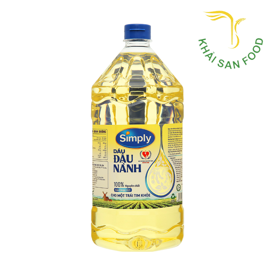 Dầu Ăn Simply Đậu Nành 2L