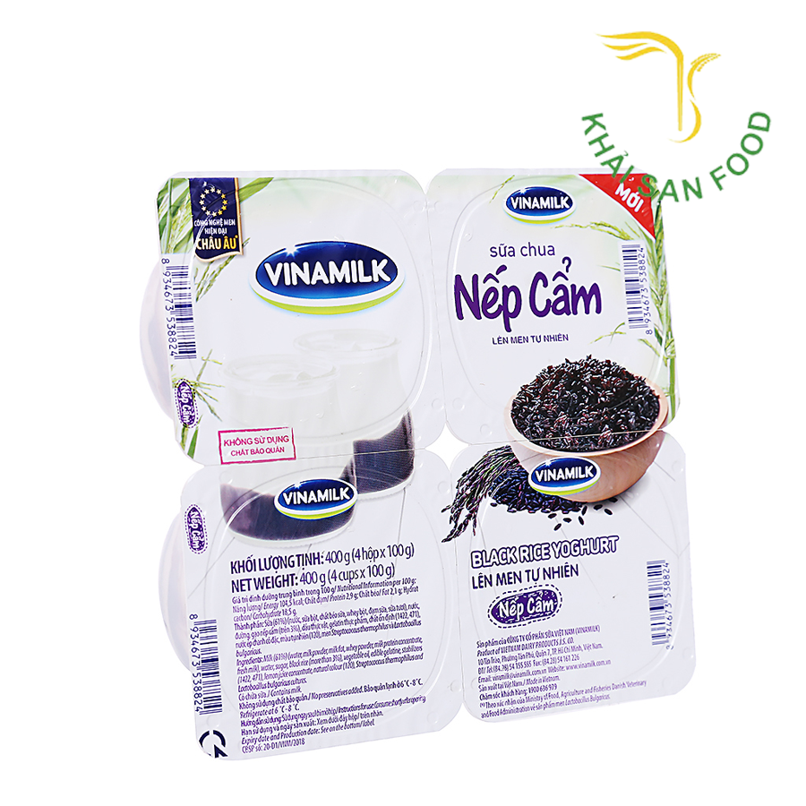 Sữa Chua Ăn Vinamilk 100G (Nếp Cẩm)