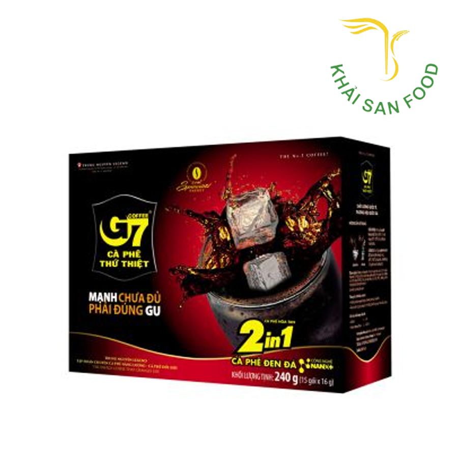 Cà Phê G7 2in1 Hộp 15 Sachets * 16G