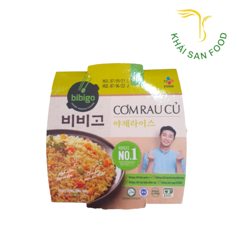 Bibigo Cơm Vị Rau Củ 160G