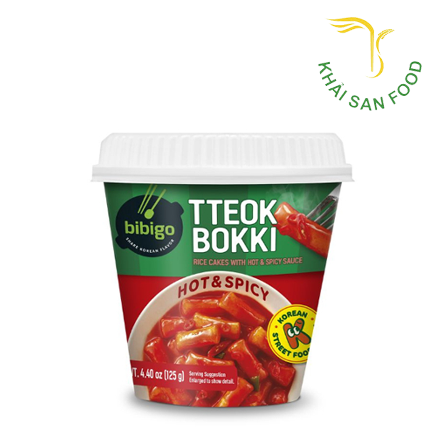 Bibigo Bánh Gạo Vị Cay Nóng 125G