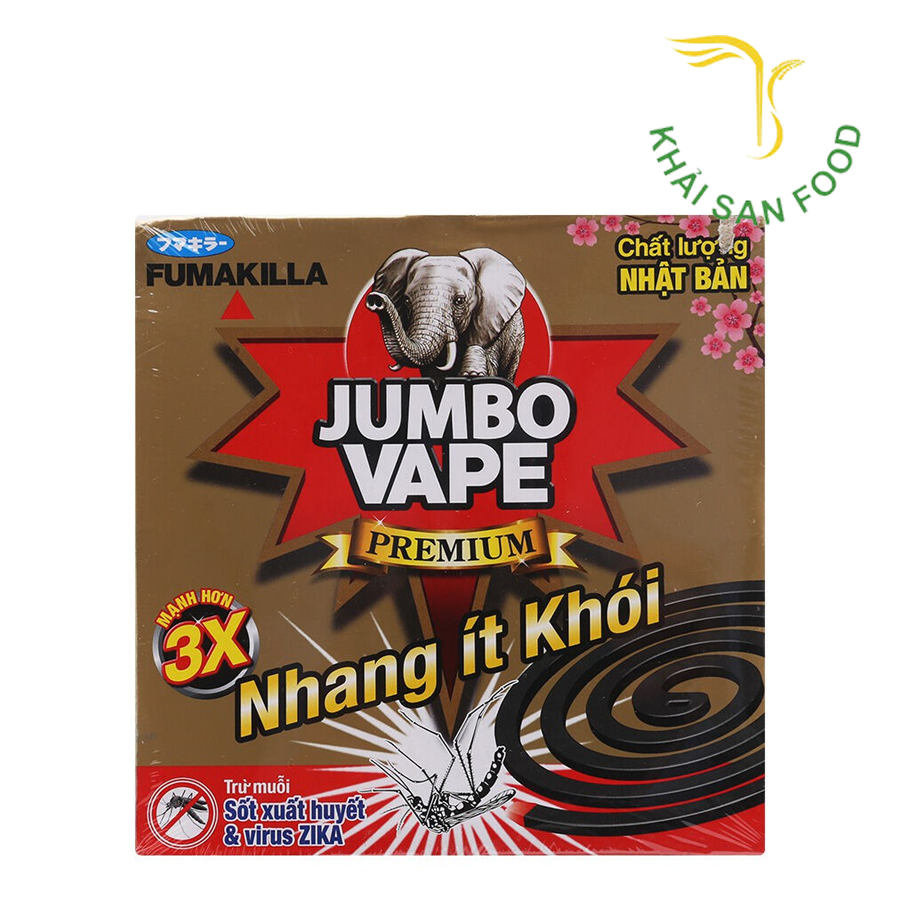 Jumbo Vape S2 Nhang Trừ Muỗi Ít Khói 185G