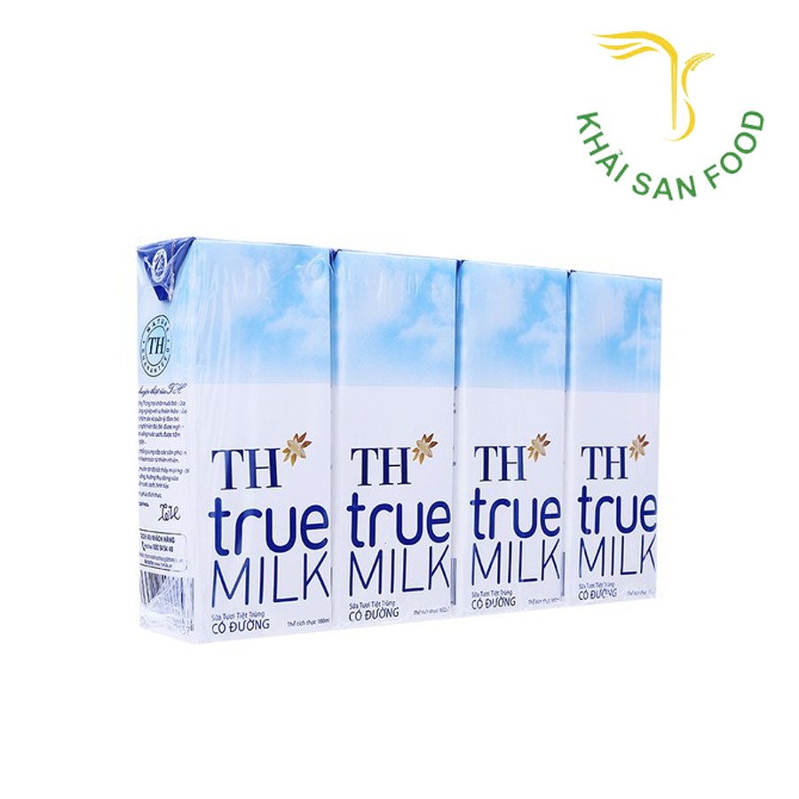 TH True Milk STTT Có Đường 180ml