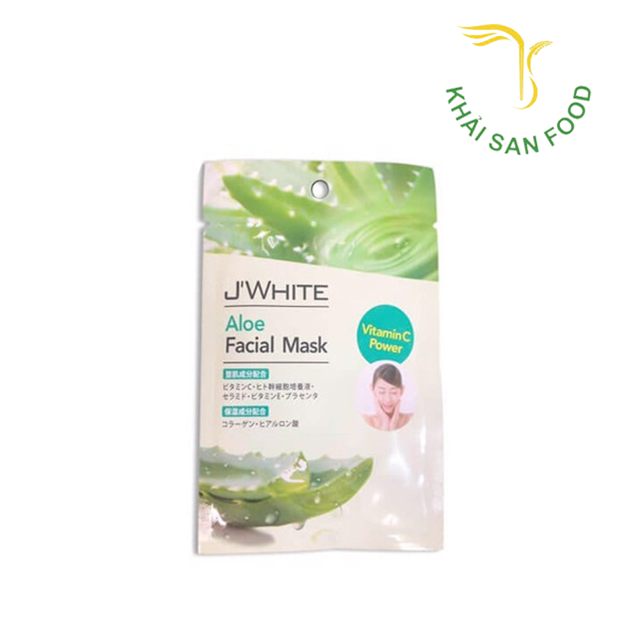 Miếng Đắp Mặt Nạ J'white 25G (Tinh Chất Lô Hội)