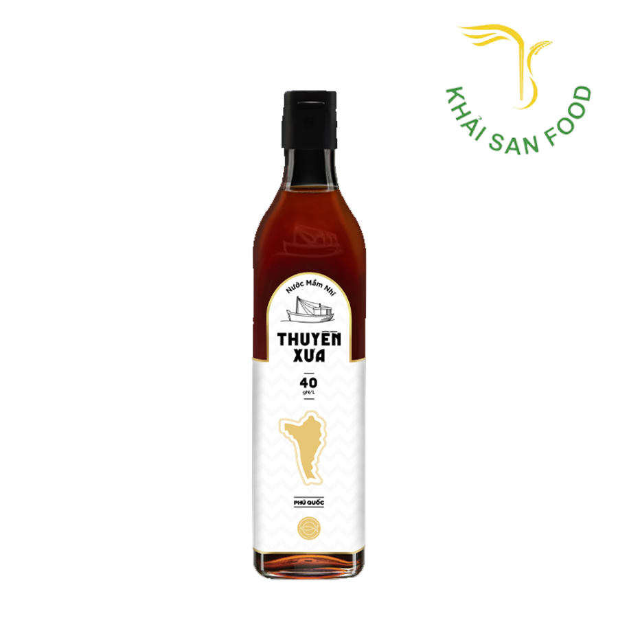 Nước Mắm Nhĩ Thuyền Xưa 500Ml Độ Đạm 40
