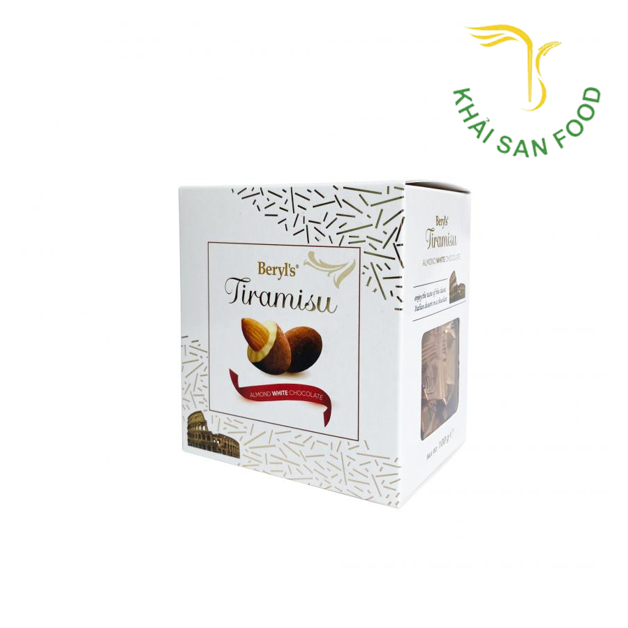 Sô Cô La Beryls Tiramisu 100G Hộp Giấy White