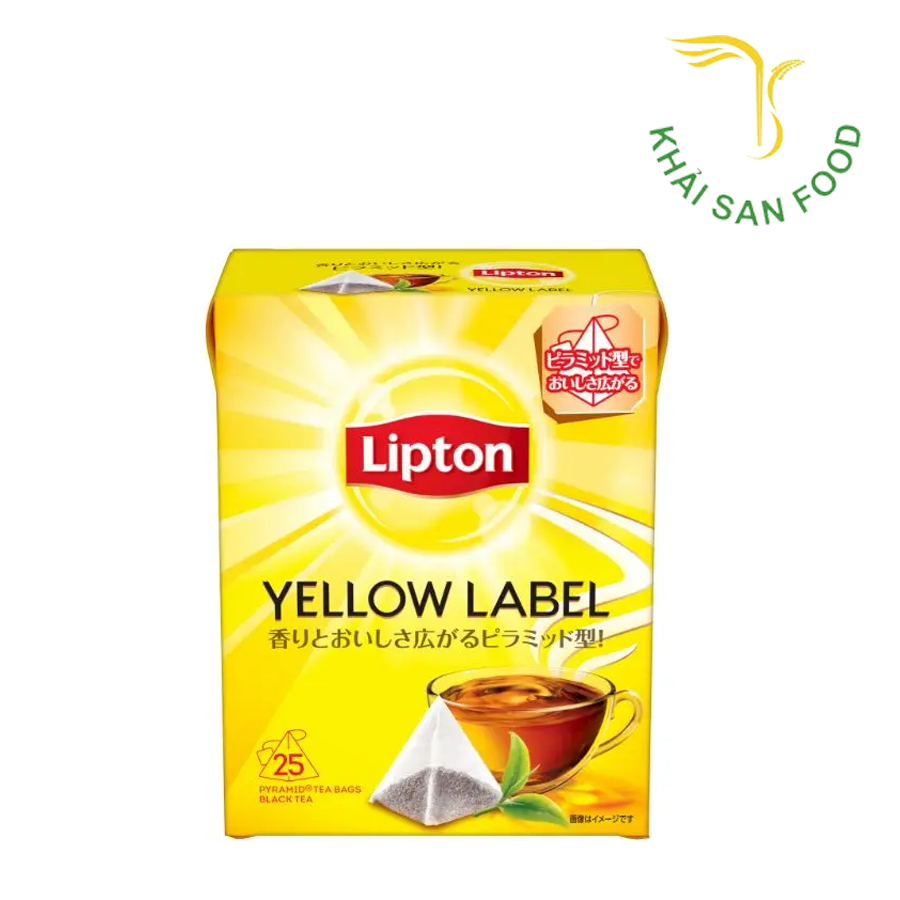 Trà Lipton Túi Lọc Nhãn Vàng 25x2G Mã JP