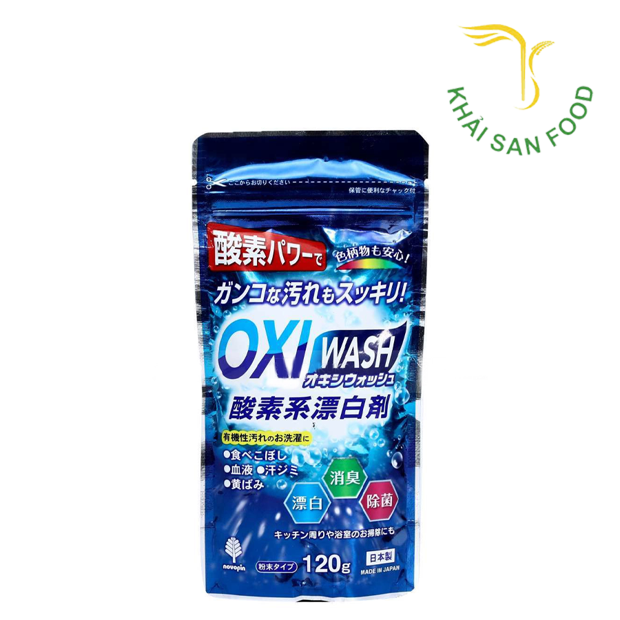 Bột Tẩy Rửa Đa Năng Siêu Mạnh OXI Wash 120g