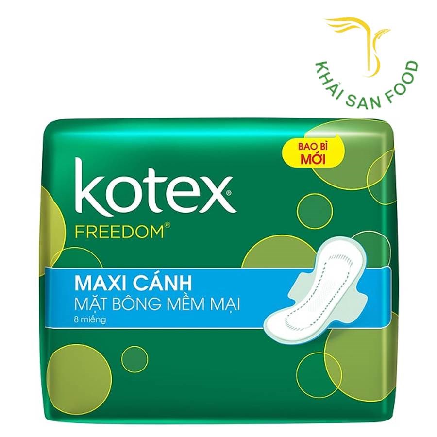Kotex Freedom Maxi Cánh 8M