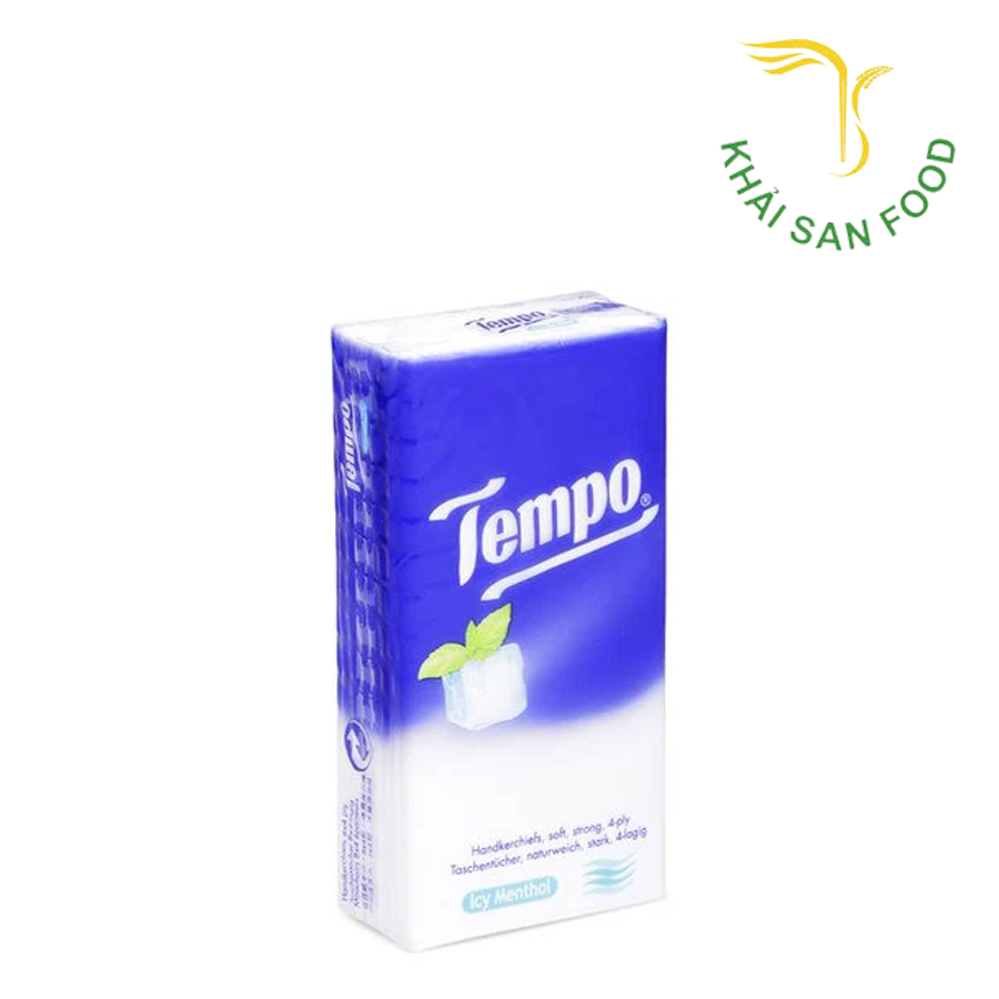 Khăn Giấy Bỏ Túi Tempo Regular Hương Bạc Hà