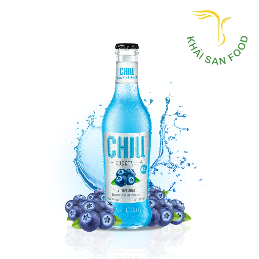 Chill Cocktail Original Blueberry & Vodka 275Ml