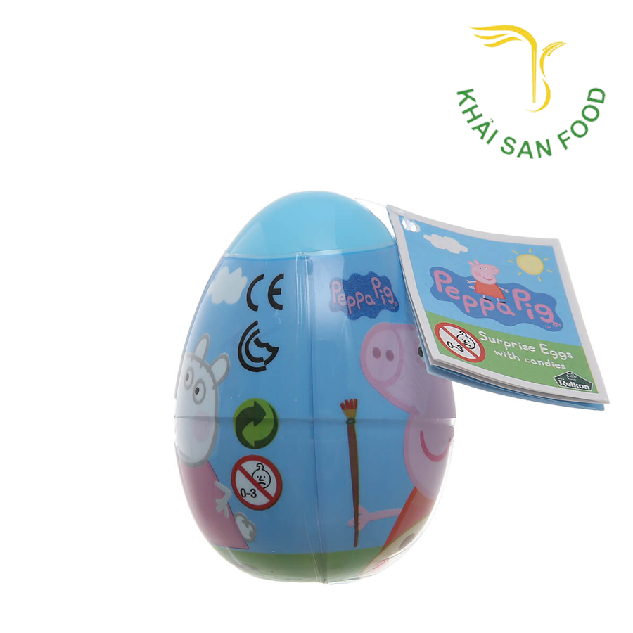 Kẹo Trứng Đồ Chơi Heo Peppa Pig Relkou