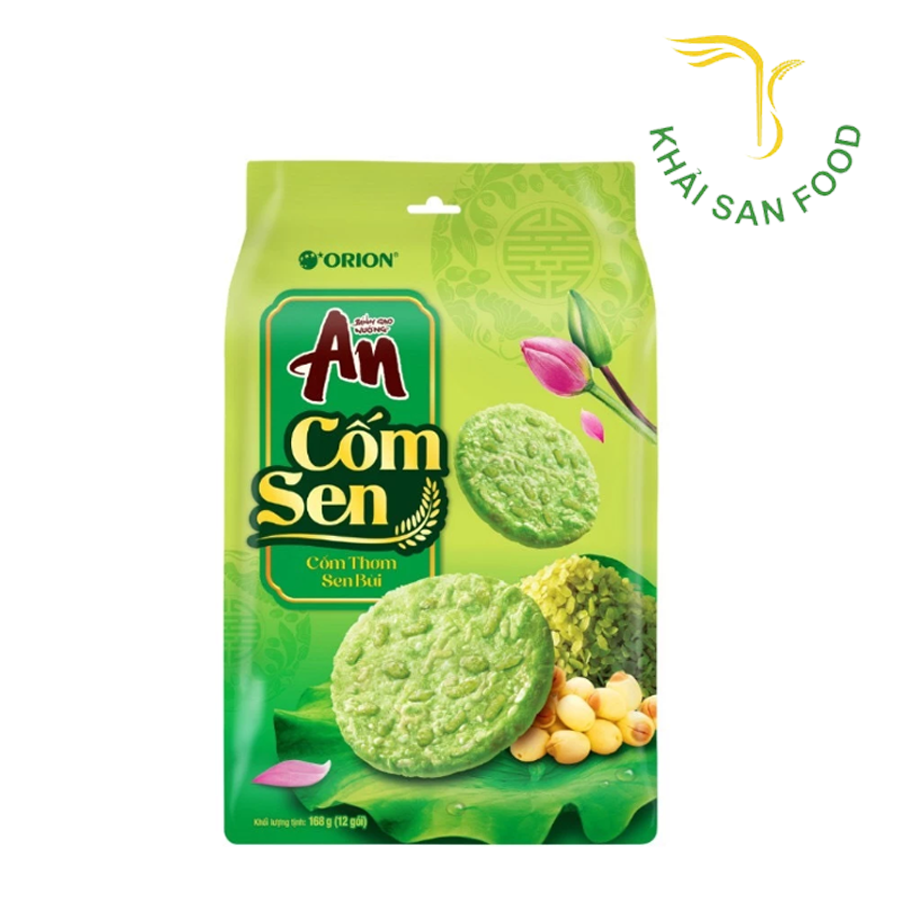 Bánh Gạo An Cơm Sen 168G