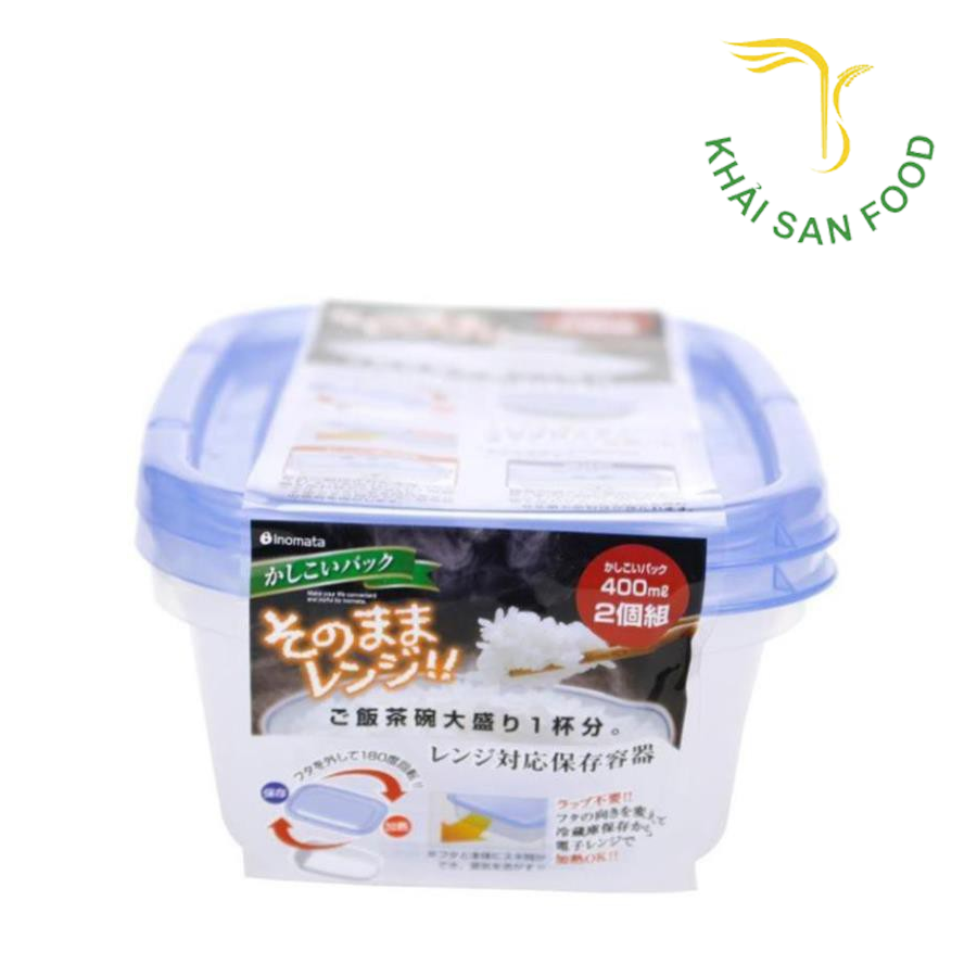 LS Hộp Đựng Thực Phẩm Inomata 400mlx2