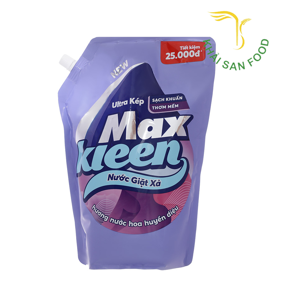 Maxkleen Nước Giặt Xả Huyền Diệu Túi 2.4Kg