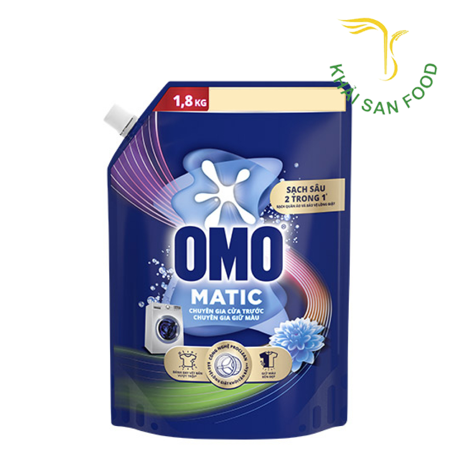 NG Omo Chuyên Gia Giữ Màu Cửa Trước 1.8Kg