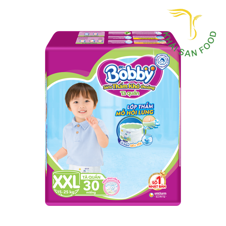 Bobby Tã Quần Size XXL 30M( 28+)