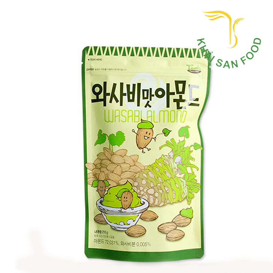 Hạt Hạnh Nhân Tẩm Wasabi HBAF 120G