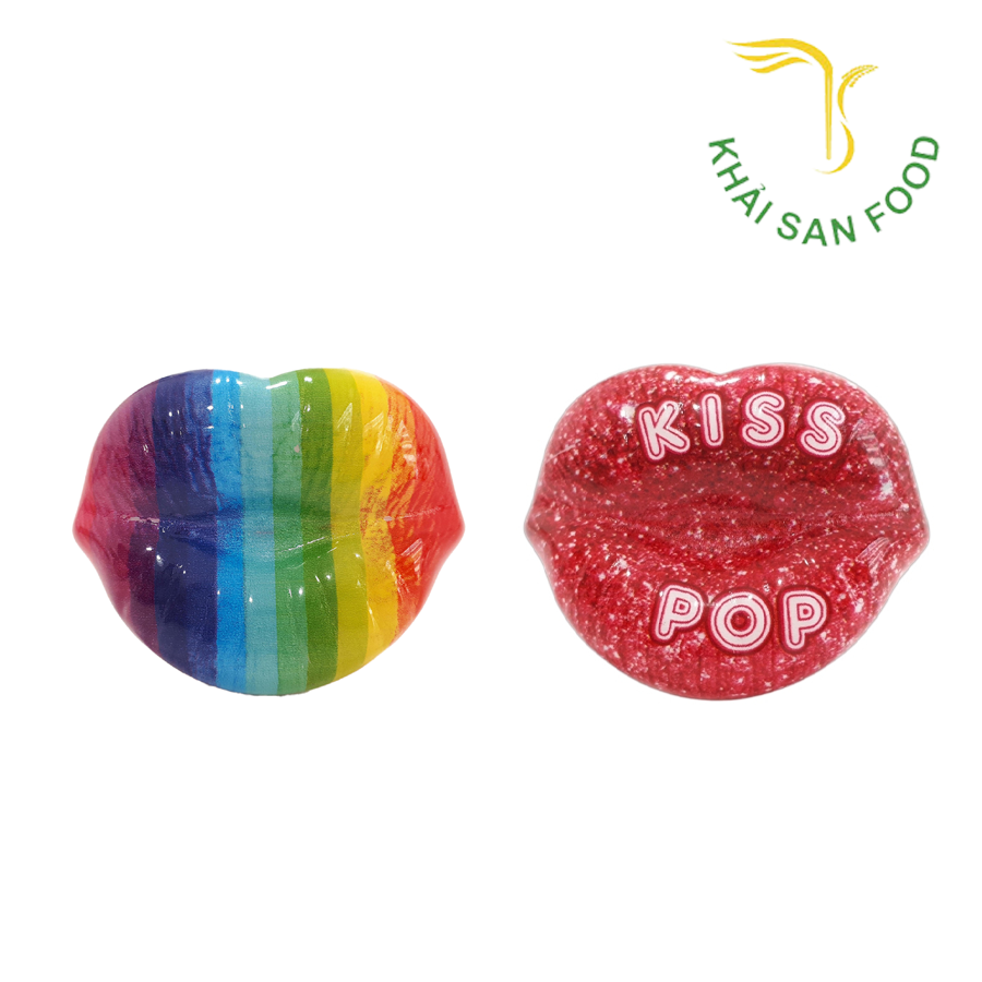 Kẹo Mút Cầu Vồng Kiss Wom